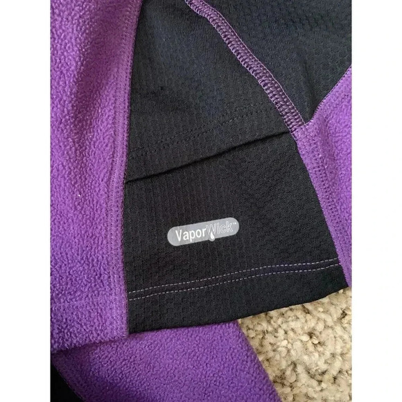North Face Flight Series Vapor Wick Fitted Fleece Jacket Purple Women's Sz Small - Picture 7 of 7